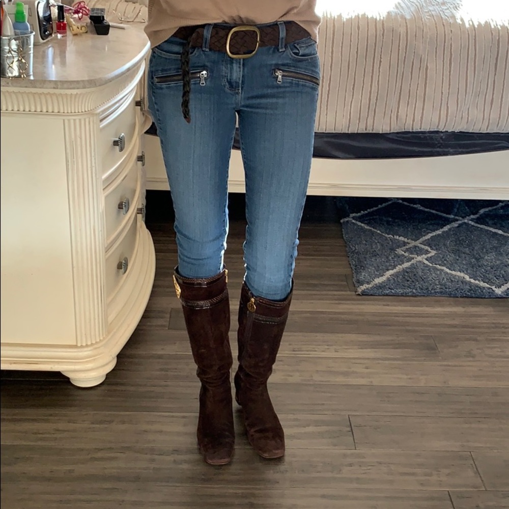 Tory Burch Suede Boots